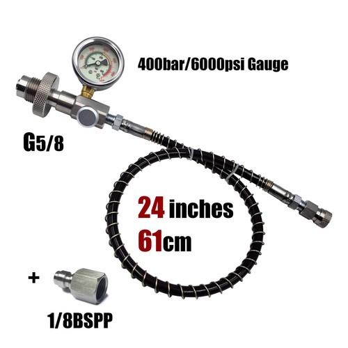 New cylinder bottle - new, fittings