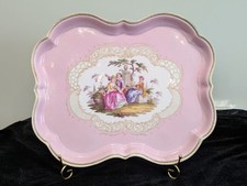 Large Pink Meissen Outside