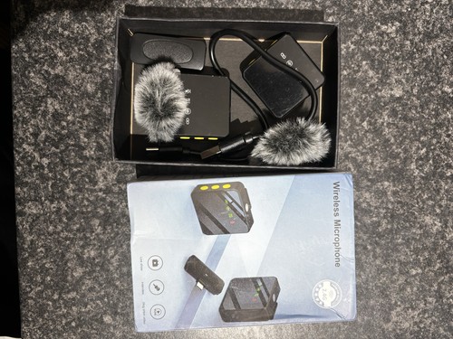 Dual wireless lavalier - 2.4g,