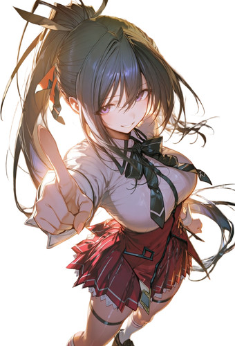 Akeno himejima smile vinyl car - himejima,