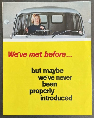 Bedford van sales - van, brochure