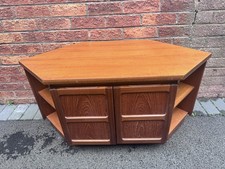 Mid Century Nathan TV corner unit