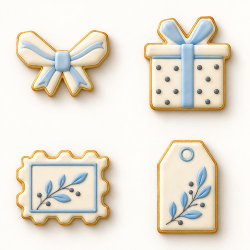 Gifts and mail cookie - cookie, cutters