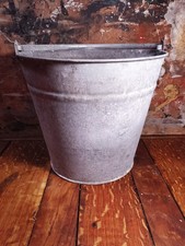 Vintage Galvanised Bucket with