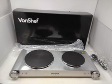 VonShef Double Hot Plate