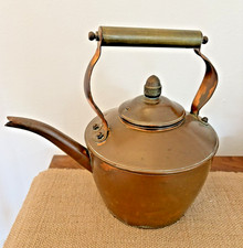 Antique Vintage Copper Kettle