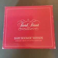 Vintage 1983 Trivial Pursuit Baby Boomer Edition Extra Cards for Main Game