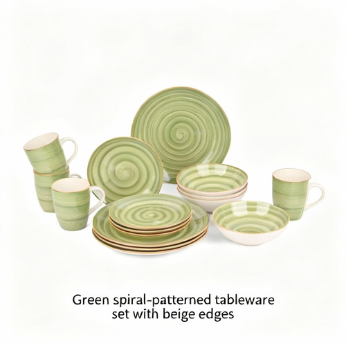 Piece ceramic stoneware - 16-piece,