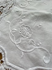 Vintage Cotton Lace Handmade