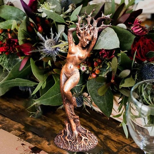Forest goddess statue resin - forest,