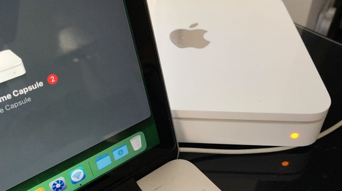 Apple airport time - time, capsule