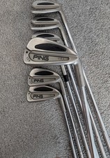 Ping S59 Irons / 3-9 / Black Dot / Stiff Flex Steel Shafts (7 Irons) /  RH