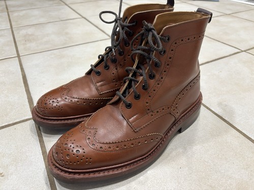 Tricker stowe boots brown - stowe,
