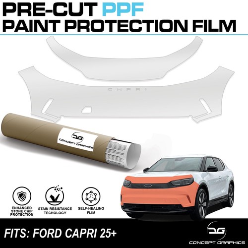 Front bumper stone chip guard - front,