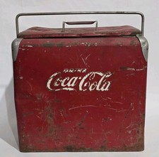 VTG 50s Drink COCA-COLA  Red
