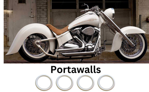 Motorbike portawall tyre - tyre, front