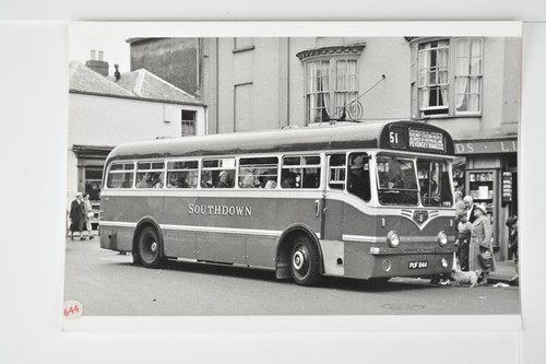 Southdown bus route - bus, 51