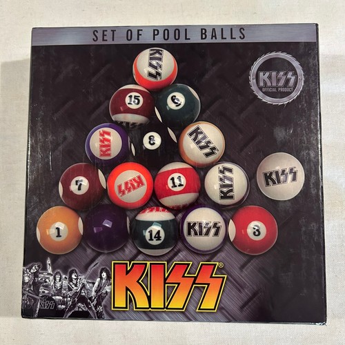 Kiss set pool balls - set,
