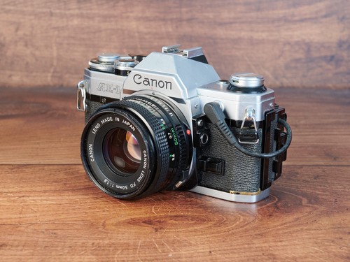 Canon 50mm f - ae-1,