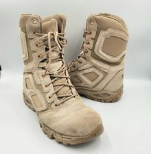 Magnum Elite Spider 8.0 Tactical Boots Mens 8 Desert Tan ASTM Vibram Leather 