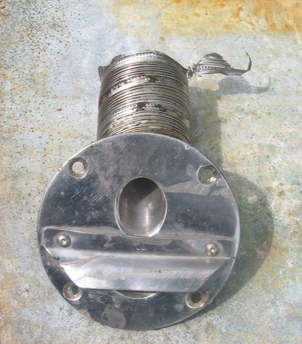 Boat yacht exhaust stainless - boat,