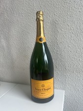 Empty Veuve Clicquot Magnum Bottle – Vintage Champagne Display Piece