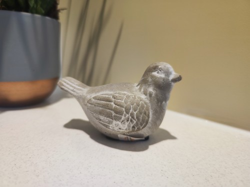Stone cement bird - cement,