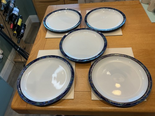 Denby baroque dinner plates - dinner, x