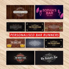 Personalised Bar Runner Any