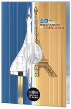 FRANCE 10 Euro Silver 50 Years