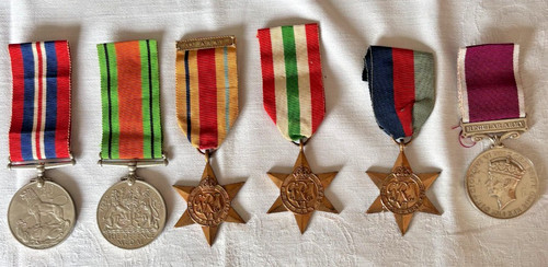 Ww2 set medals - africa, star