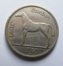 Ireland 1955 Half Crown Irish Coin Old 1/2c Horse