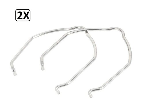 Retaining clips intercooler - 2x,