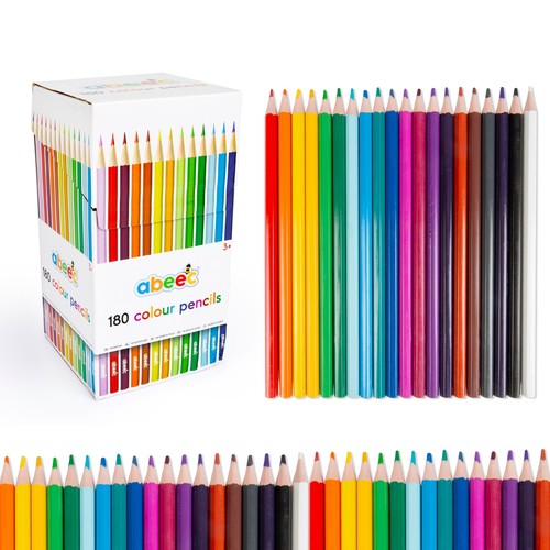 Abeec 180 colouring pencils - 180,