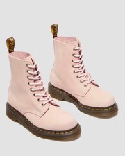 DR MARTENS 1460 PASCAL BOOTS UK 7 EU 41 PINK NUBUCK DOCS DMS 41077650