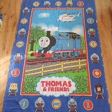 Vintage Thomas the Tank Engine Single Duvet Cover Bedding Set  Pillowcase 