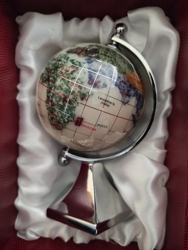 Mini gemstone world - world, globe