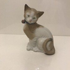 Lladro Nao vintage kitty Cat