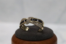 9ct Yellow Gold Sapphire &