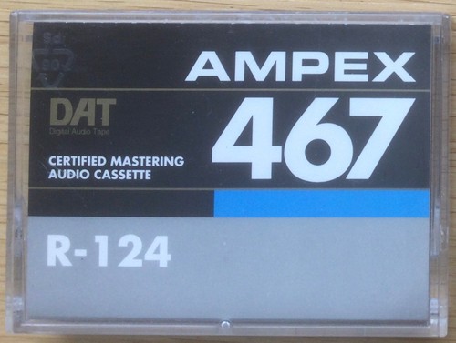 Ampex 467 124 dat - 467, digital