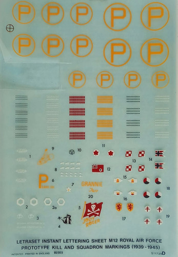 Decals blick letraset - :,