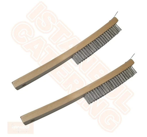 Charcoal grill brushes set - grill,
