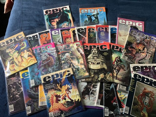 Epic illustrated marvel comics - marvel,