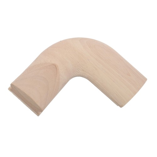 Solid wood stair - wood, elbow