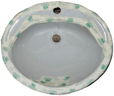 Shires Pavan Inset Vanity Basin 550 x 465mm 1TH in MISTY / WHISPER GREY