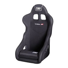 FIA OMP TRS-E BLACK RACE RALLY BUCKET SEAT Steel Frame Velour 2025