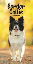 Border Collies 2026 Slim Diary Official