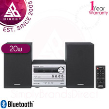 Panasonic 20W Bluetooth Micro Hi-FI CD System with FM Radio│LCD Display│InUK