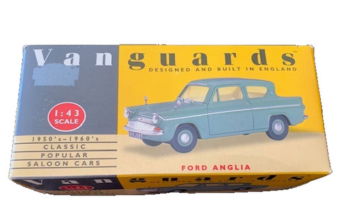 Vanguards ford anglia yellow - vanguards:,
