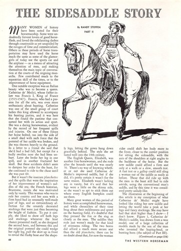 The sidesaddle story randy - the,